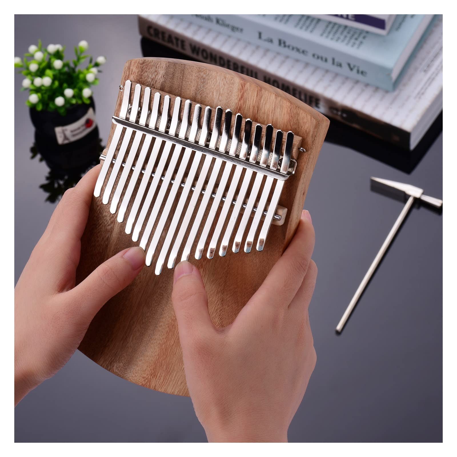 kalimba Kalimba 17-Key Thumb Piano Camphorwood C Tone