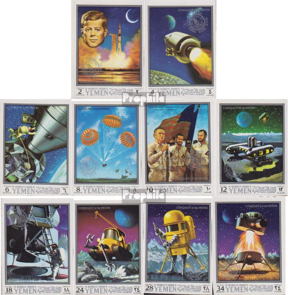 Prophila Collection Briefmarke – Umm Al Kaiwain Block41 Apollo 15, Postfrisch MNH, 1972