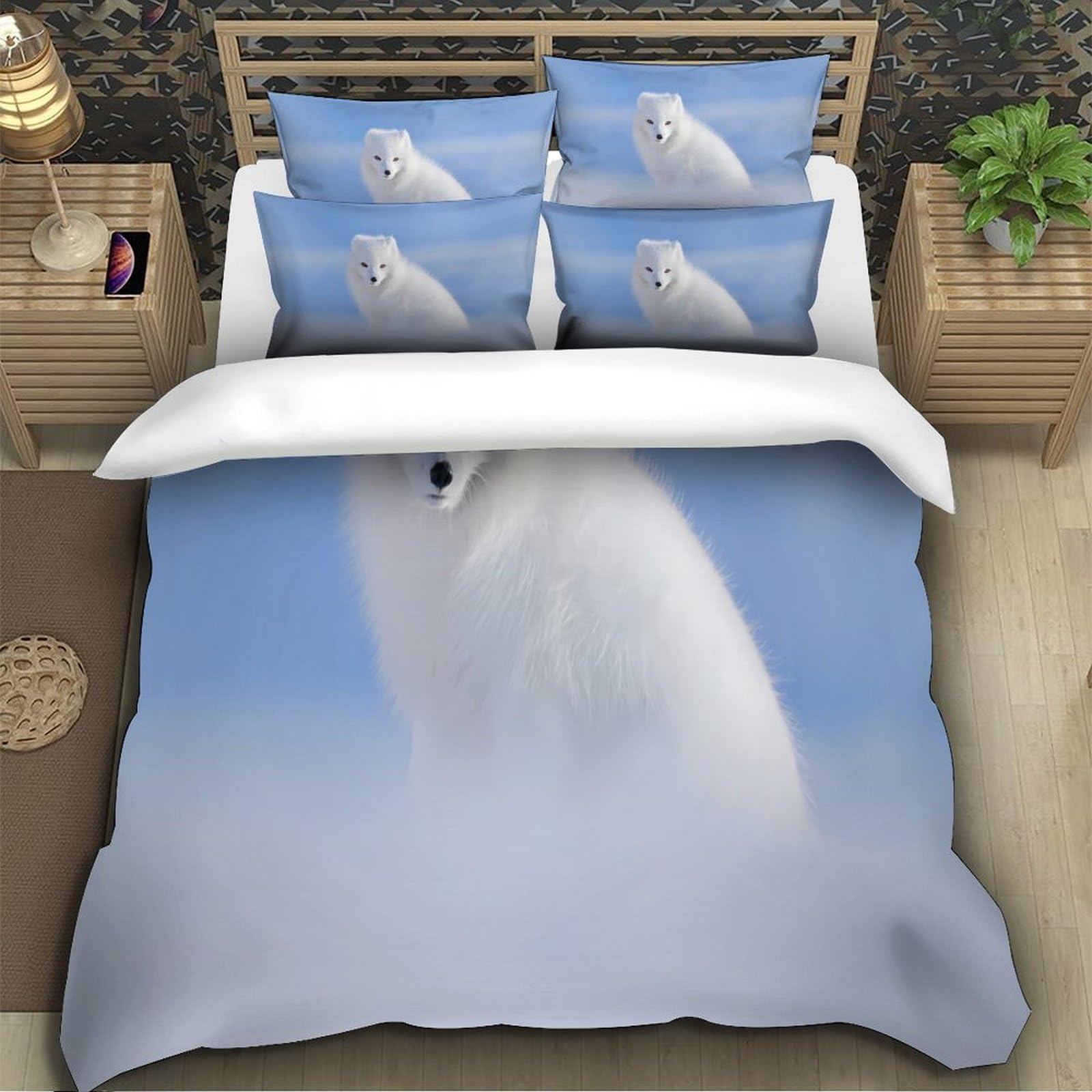 Formiche in marcia Set Di Copripiumino Biancheria da letto 3 Pezzi morbida stampa di 3D con federa cerniera nascosta Documentario naturalistico copripiumino for ragazzi e adulti King（220x240cm）