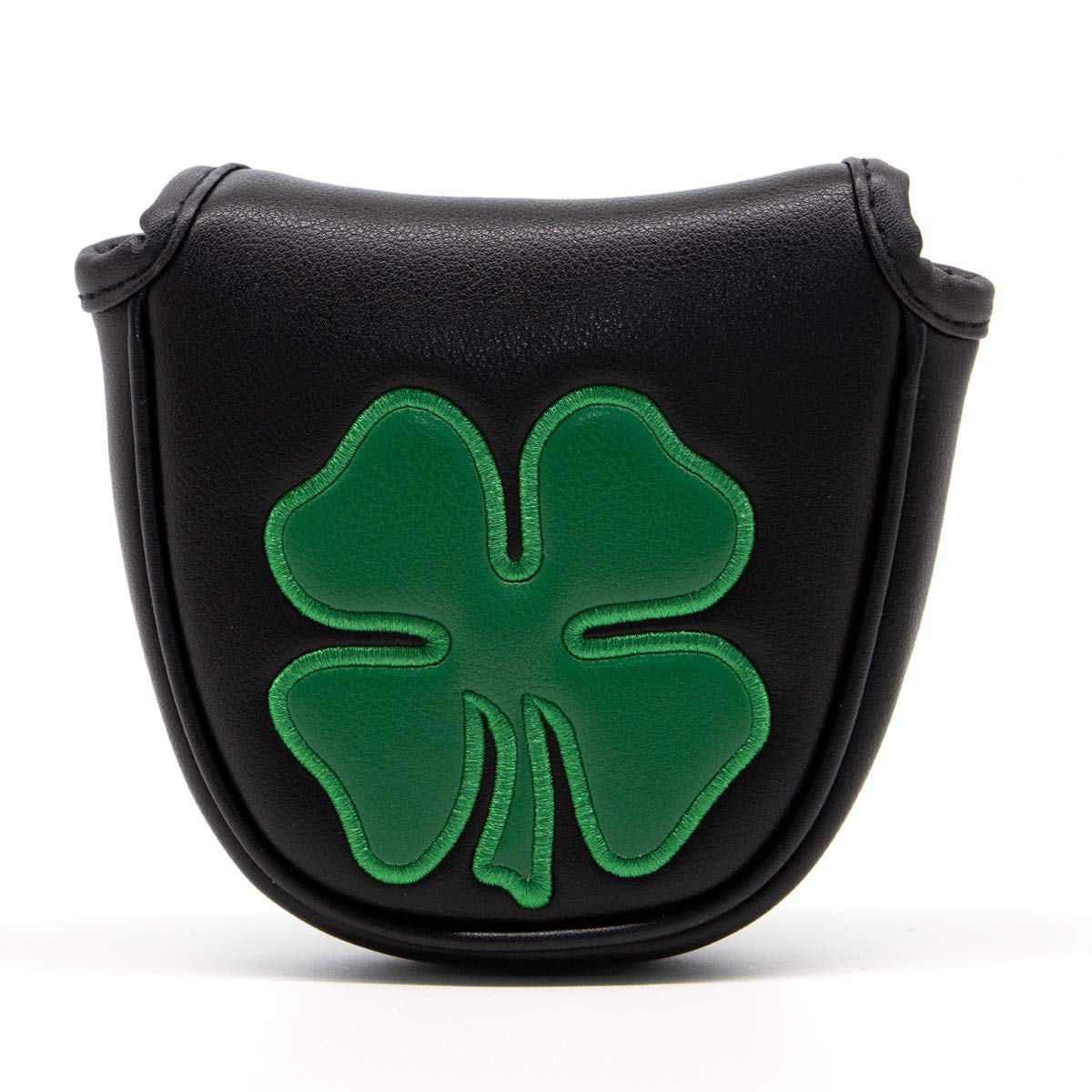 Golf Putter Cover Mallet,Putter Headcover Leather Golf Mallet Putter Cover Golf Club Head Covers with Magnetic for Heel Shaft fits Odyssey 2ball Red O Works Stroke Lab,Scotty Cameron