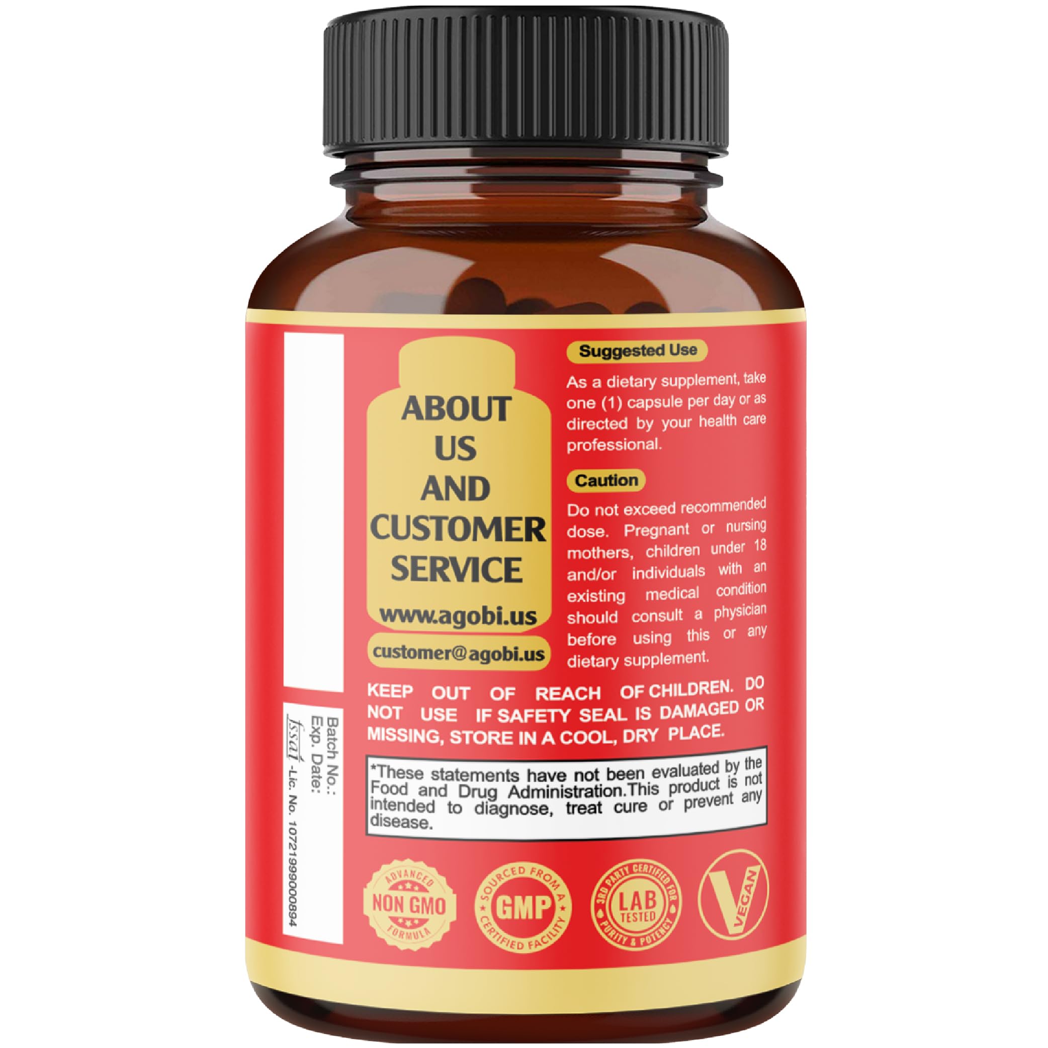2 Packs 60 Counts 4 Months - Saw Palmetto Capsules 5300 mg - 11in1 with Ashwagandha, Turmeric, Tribulus, Maca, Green Tea, Holy Basil & More - Extract for Prostate, Skin & Immune Support — Amazon image 8