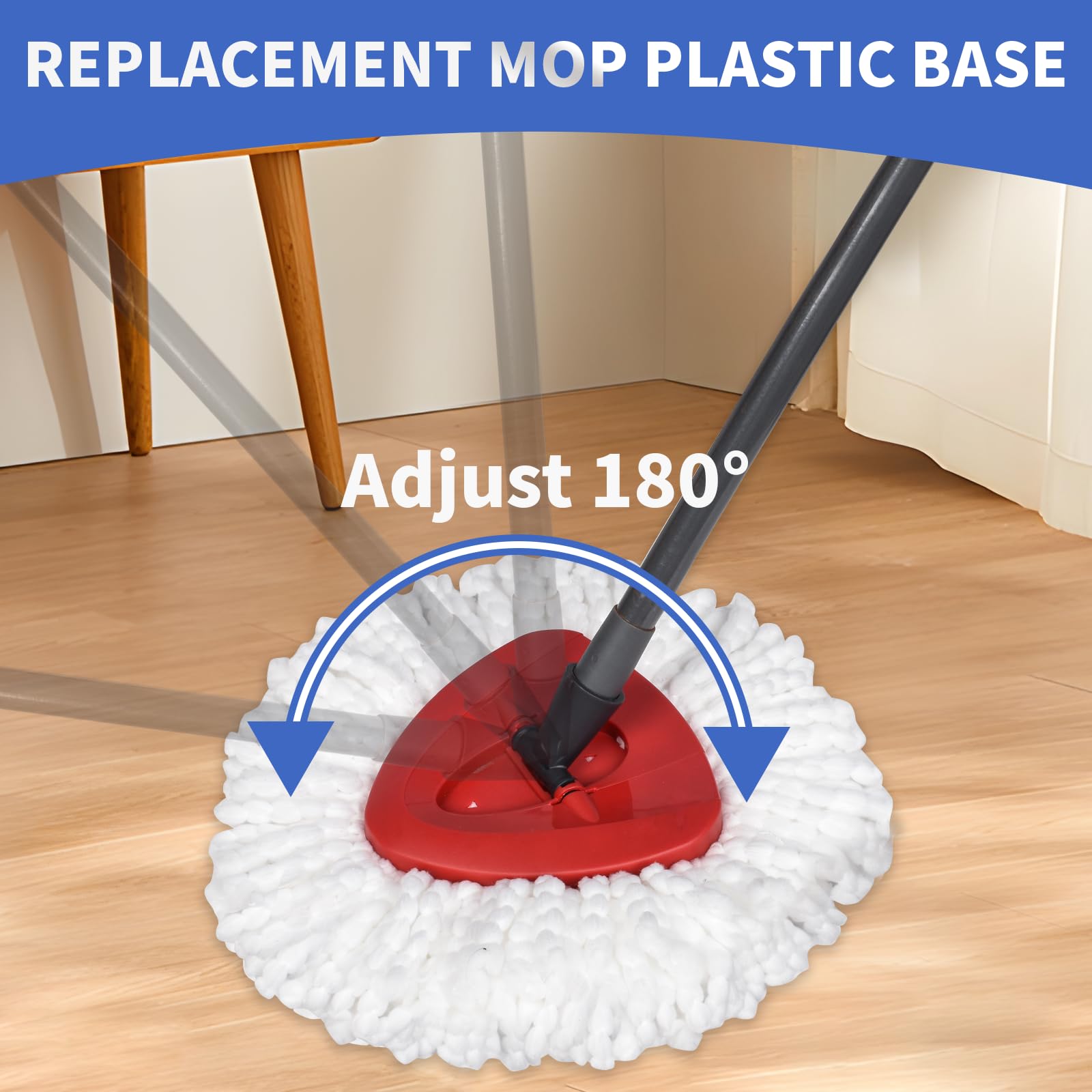 Parte de base de fregona giratoria compatible con el sistema de 1 tanque Ocedar Mop EasyWring, 1 unidad