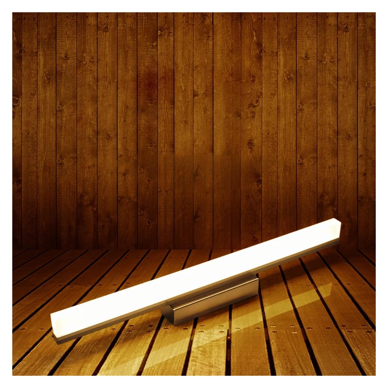 Dekoracja wnętrz LED Kinkiet 9W 12W Akrylowy Klosz Lampa Łazienka Sypialnia Toaletka Wystrój domu(Cool White,S-40CM)