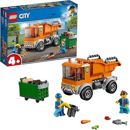 Lego 602 City Great Vehicles Garbage Truck Toy With 2 Minifigures And Accessories Vehicle Toys For Kids Lego Amazon Co Uk Toys Games Lego 602 City Great Vehicles Garbage Truck Toy With 2 Minifigures And Accessories Vehicle Toys For Kids Lego Amazon Co Uk Toys Games