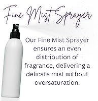 Vista 4 de Spray de lino de manzanilla, 2 onzas, espray Eclectic Lady de sábanas y lino, sin colores artificiales, parabenos o conservantes, aroma de larga