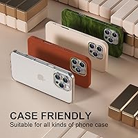 Vista 275 de Misea [3+1] for iPhone 14 Pro/iPhone 14 Pro Max Camera Lens Protector Bling, 9H Tempered Glass Camera Cover Screen Protector Metal Individual Ring