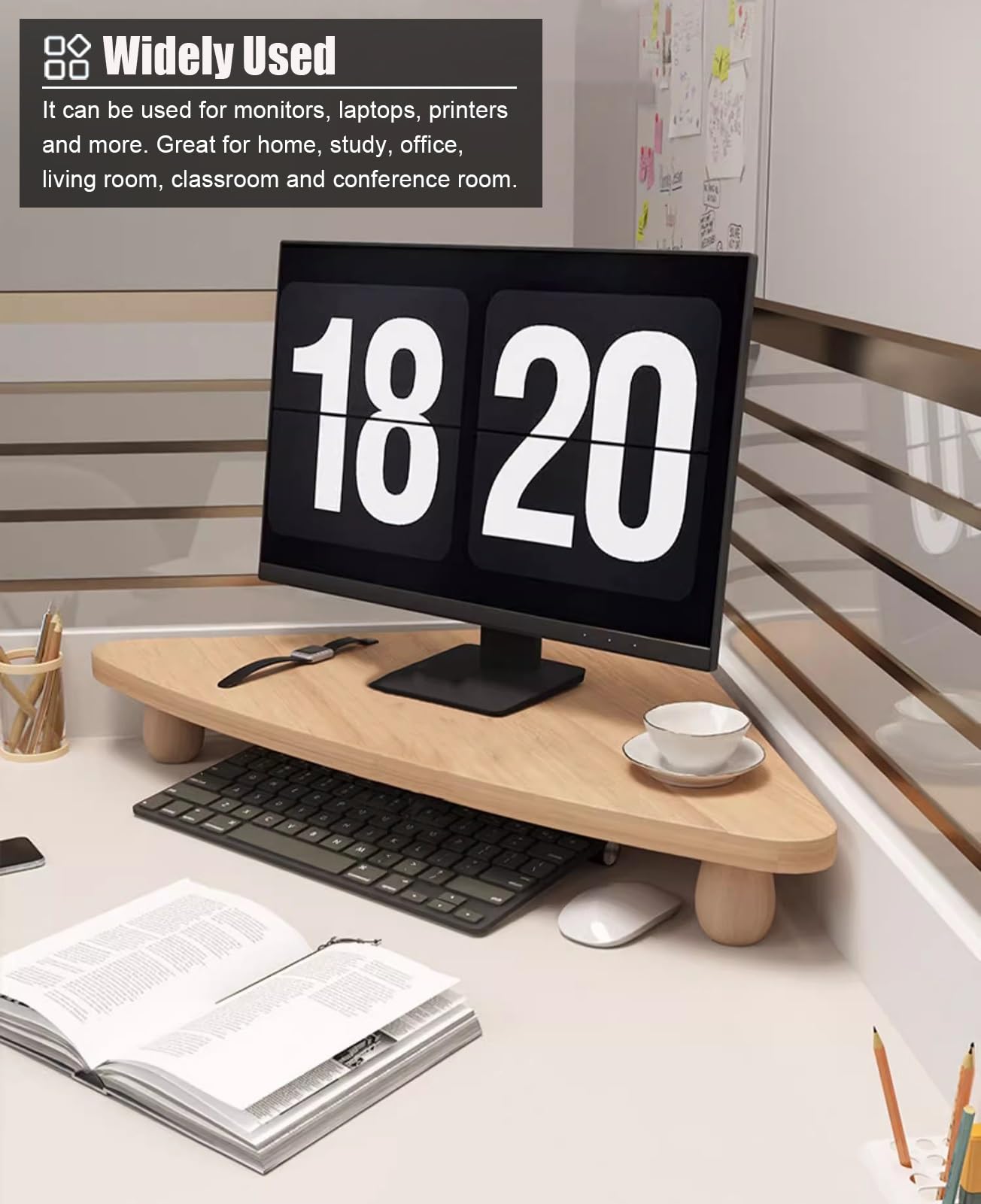 soporte para monitor, Elevadores de pantalla(Natural)