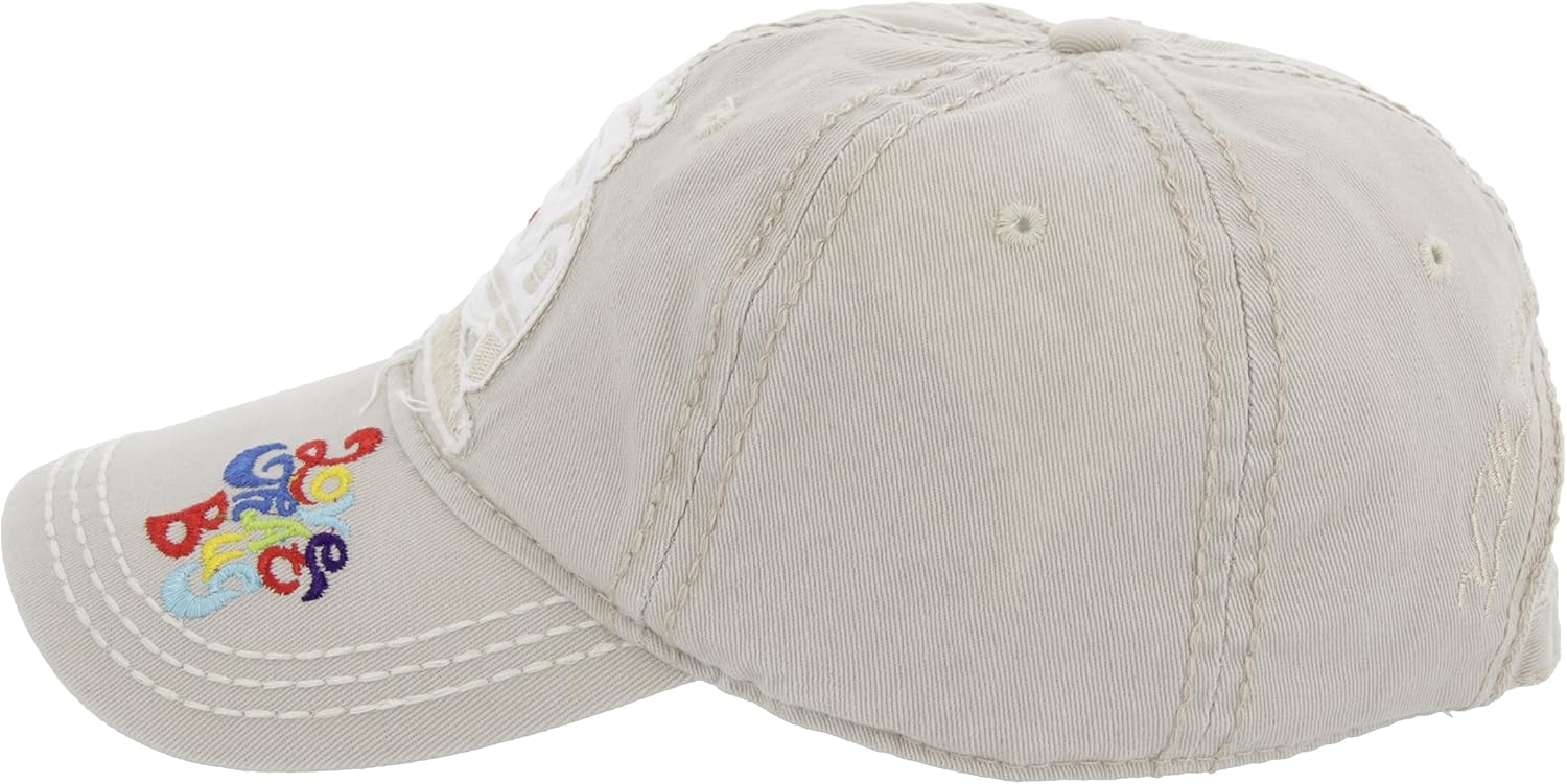 BRISA VW Collection - Volkswagen Baseball Cap Military Cap Trucker Cap Hat Headwear with Bus or Beetle Motif One Size