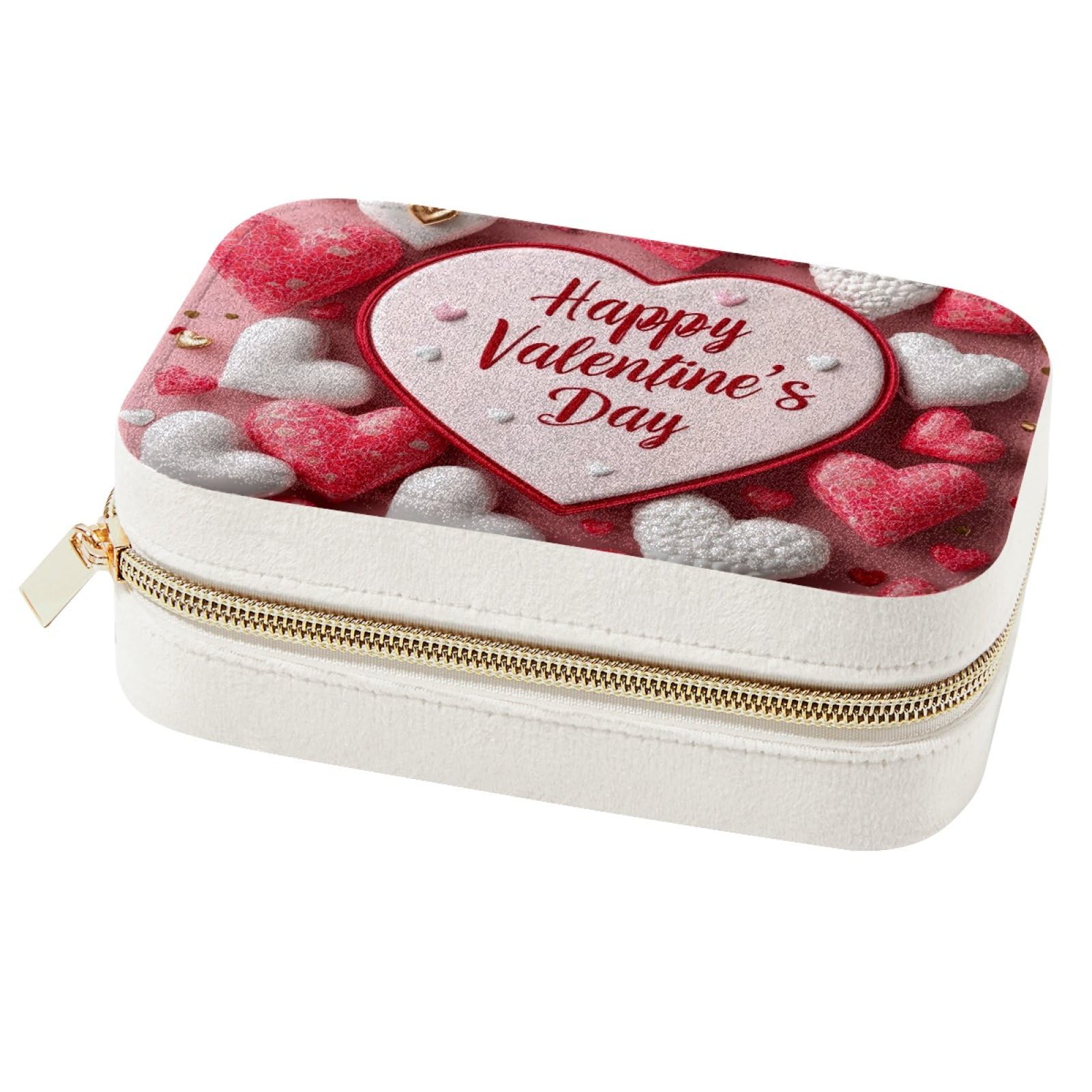 Boîte à bijoux portable voyage organiseur bagues colliers pour femme coffret rangement