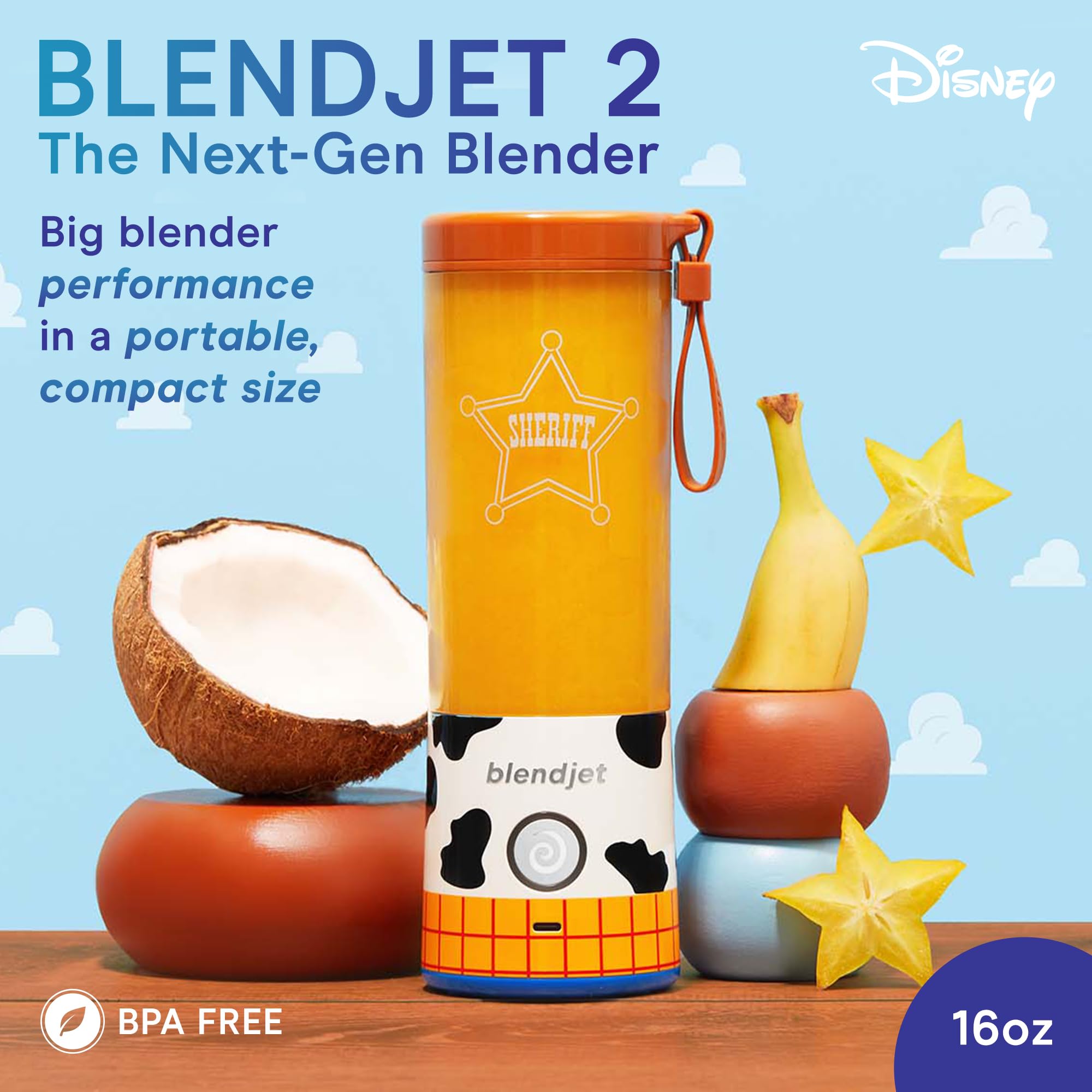 Smoothie Blendjet Yellow Blendjet