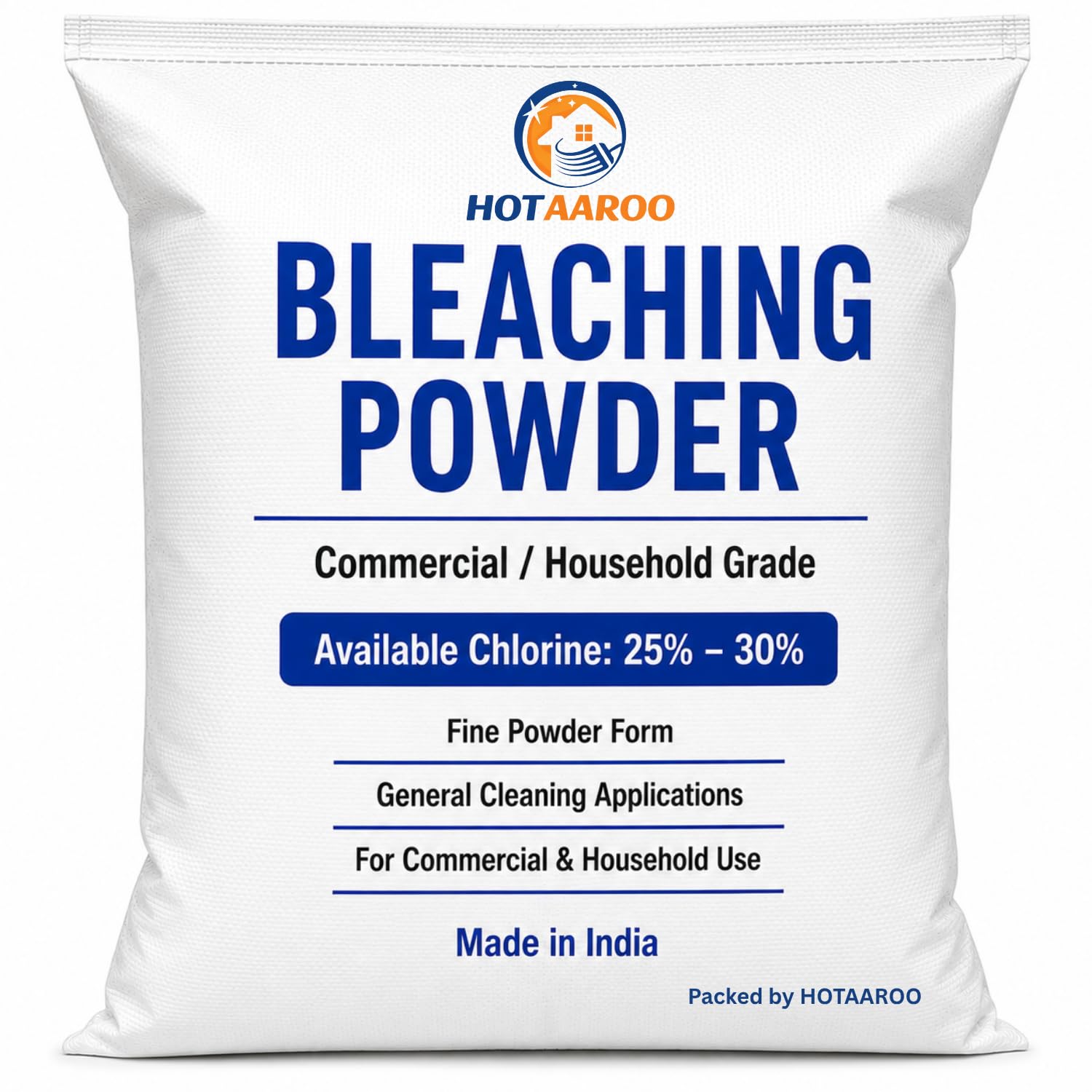 Bleaching Powder 1kg | Commercial/Household Grade | Available Chlorine 25–30% | Chlorine Based Disinfectant for Water Treatment, Surface Cleaning & Sanitization-image-5