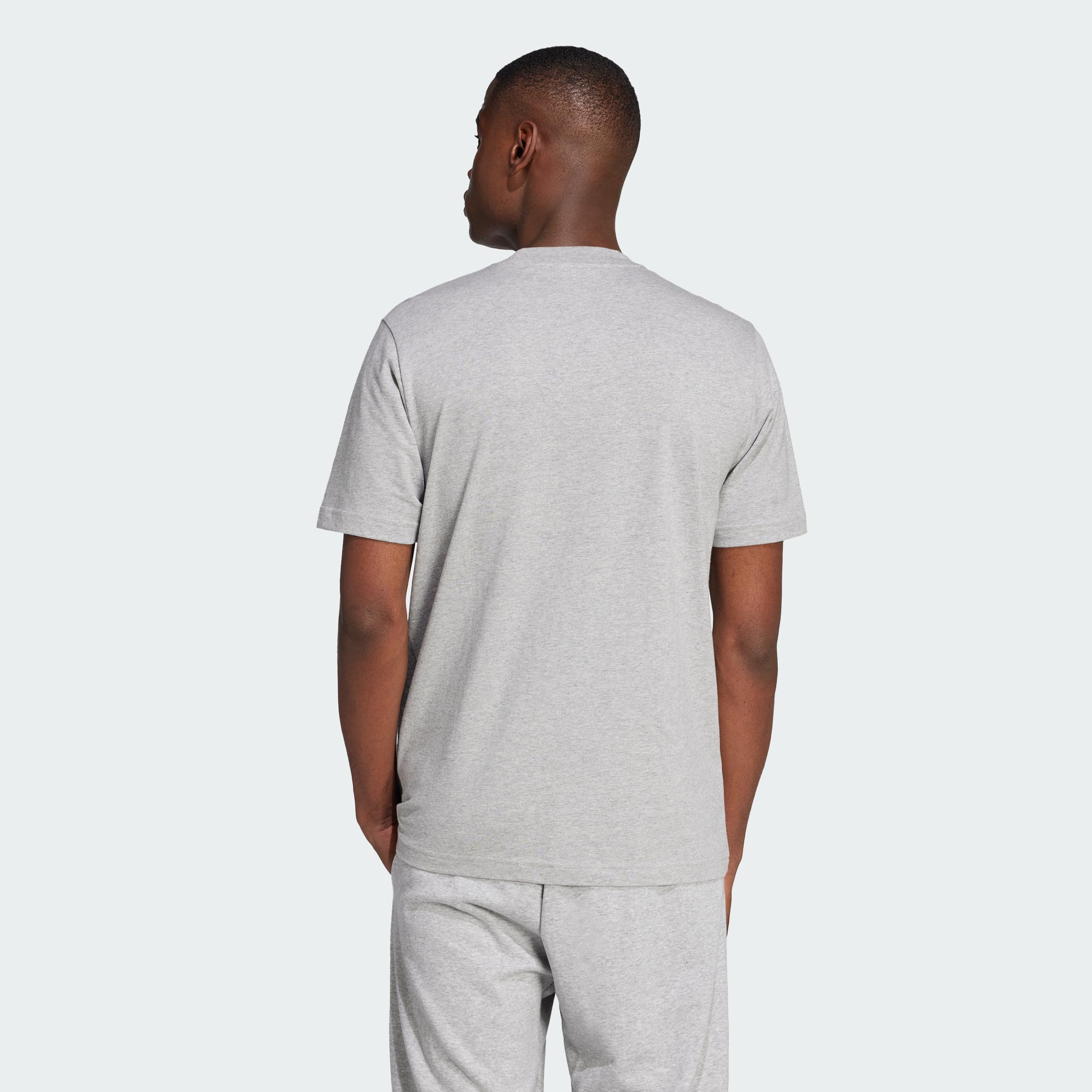 Adidas Hombre Essentials Big Logo Single Jersey tee — view 5
