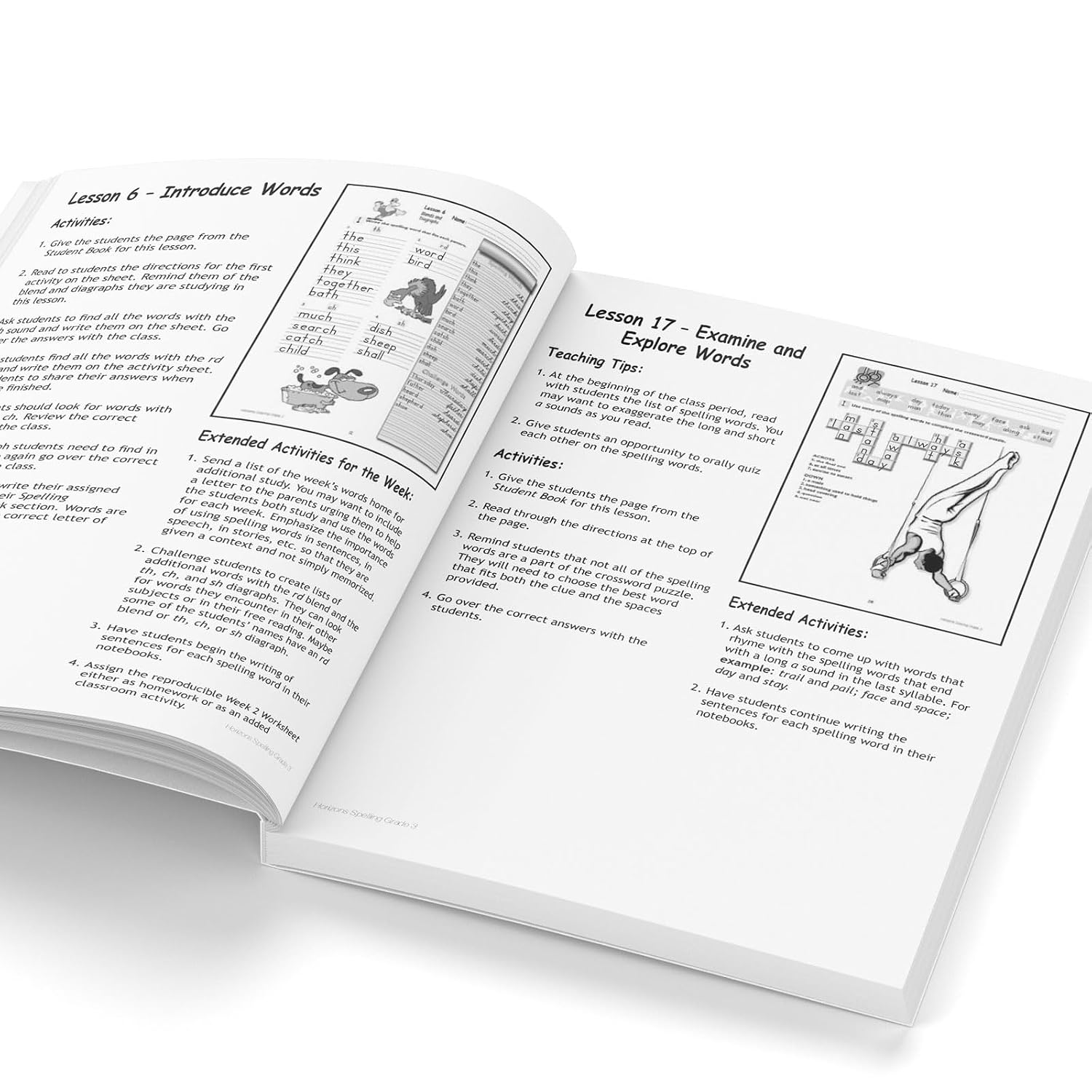 Horizons 3rd Grade Spelling & Vocabulary Complete Set