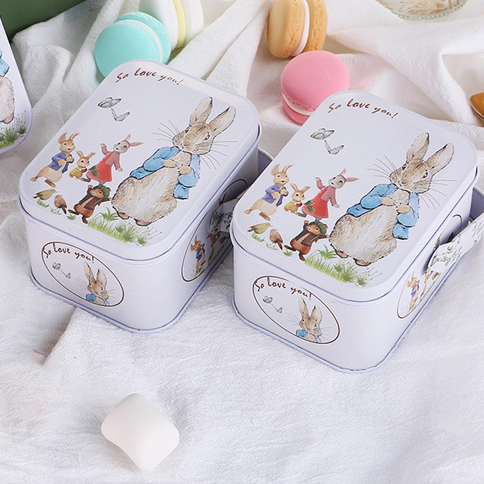 MERISHOPP™ Empty Easter Candy Box Pastry Box Container with Handle for Treats Kids Toys|Home & Garden|Greeting Cards & Party Supply|Gift Wrapping Supplies|Gift Boxes 3