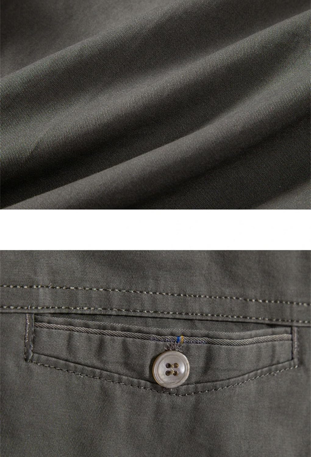 Men's Solid Color Casual Cotton Casual Classic Simple Business Shorts