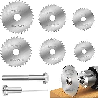 Disques de Coupe pour Outil Rotatif,Mini Lame de Scie Circulaire,Mini Disque Diamant à Tronçonner,HSS lames de scie outil rotatif,pour la Coupe du bois, Plastique et Métal