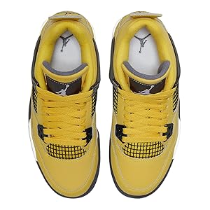 Amazon.com | Jordan Air 4 Retro (Big Kid) Tour Yellow/Dark Amazon.com | Jordan Air 4 Retro (Big Kid) Tour Yellow/Dark