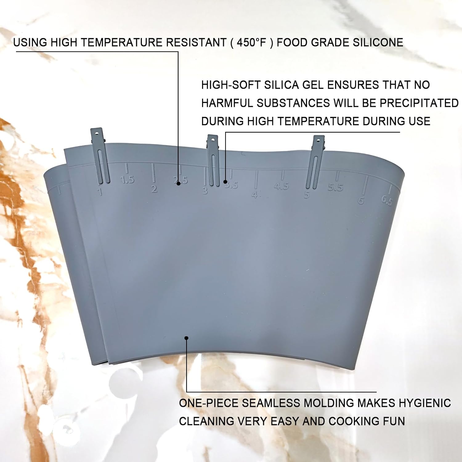 Silicone Splatter Guard for Clean Cooking