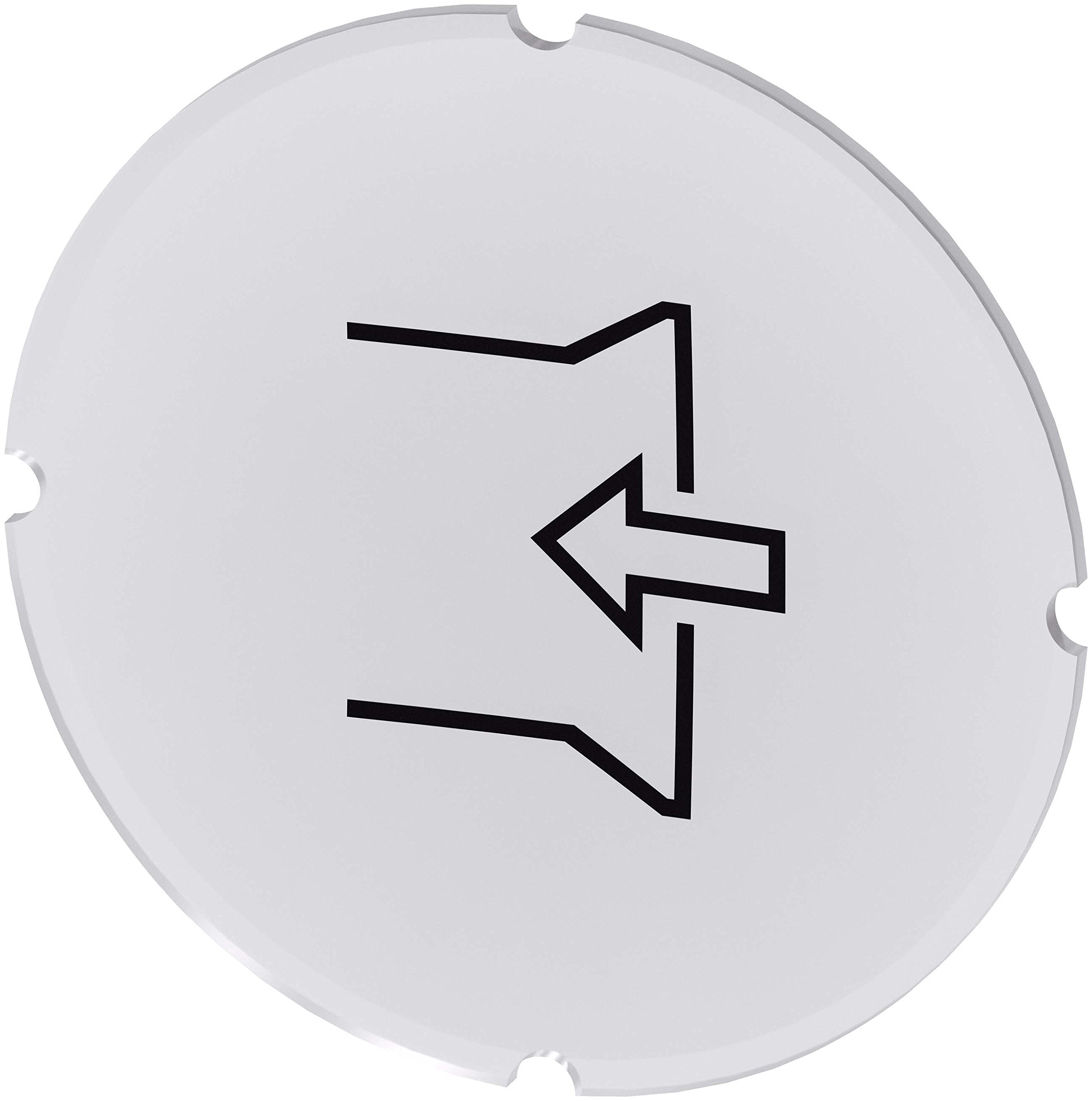 Plaquette intérieure Siemens Sirius symbole aspirer pour éviter erreurs manipulation