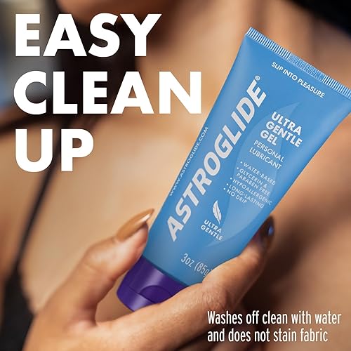 Miniatura 4 de Astroglide Gel lubricante sexual ultra suave 3 onzas  Lubricante personal a base de agua para hombres mujeres parejas sin parabenos ni glicerina e