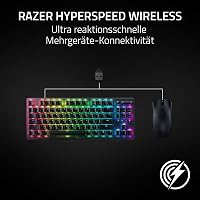 Razer Viper V3 HyperSpeed Vezeték nélküli Esport Gaming Egér - Focus Pro 30K DPI Szenzor - 280 óra akkumulátor - 4000Hz - Fekete 6