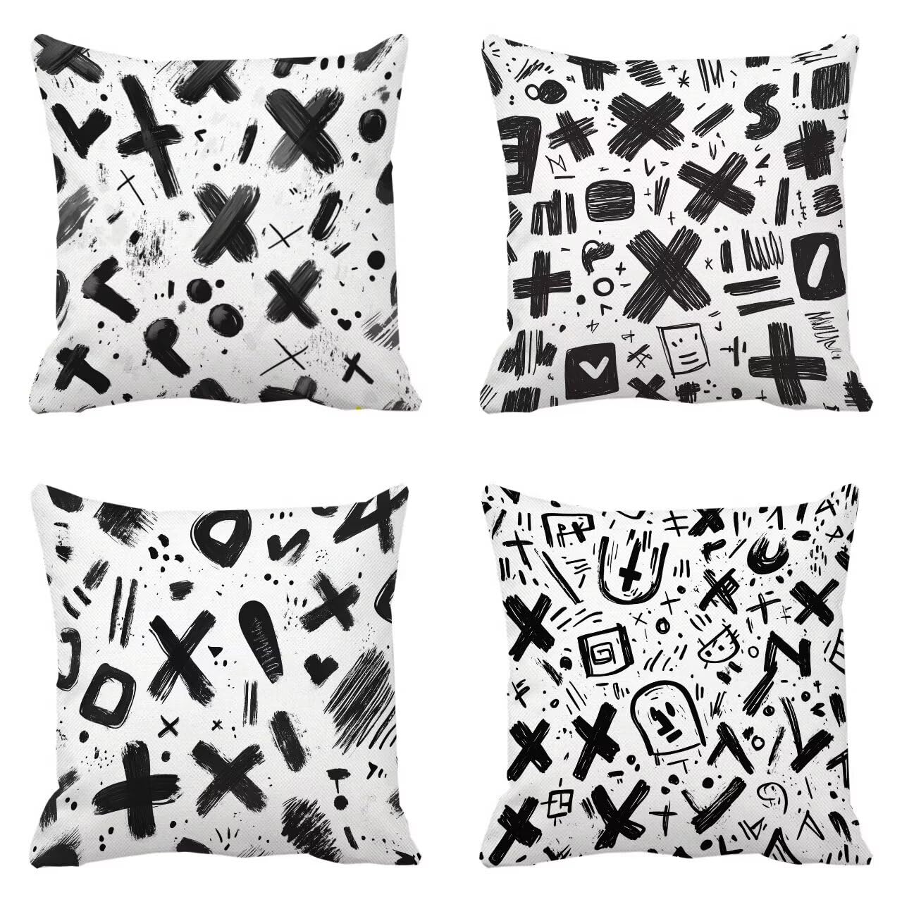 Coussin canapé abstrait moderne doux et respirant pour soulager votre assise
