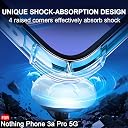 TheGiftKart Crystal Clear Back Cover Case for Nothing Phone 3a Pro 5G | Shock Proof 360° Protection | Hard Clear Back Cover Case for Nothing Phone 3a Pro 5G (PC & TPU, Transparent Bumper) gallery image