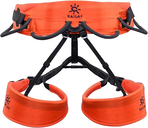 Miniatura 2 de KAILAS Arnés de escalada B4 acolchado ajustable arnés de seguridad para balanceo escalada árbol escalada rapel