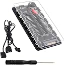 Verilux ARGB Fan Hub Controller 10-Port 5V 3-Pin PWM Splitter gallery image