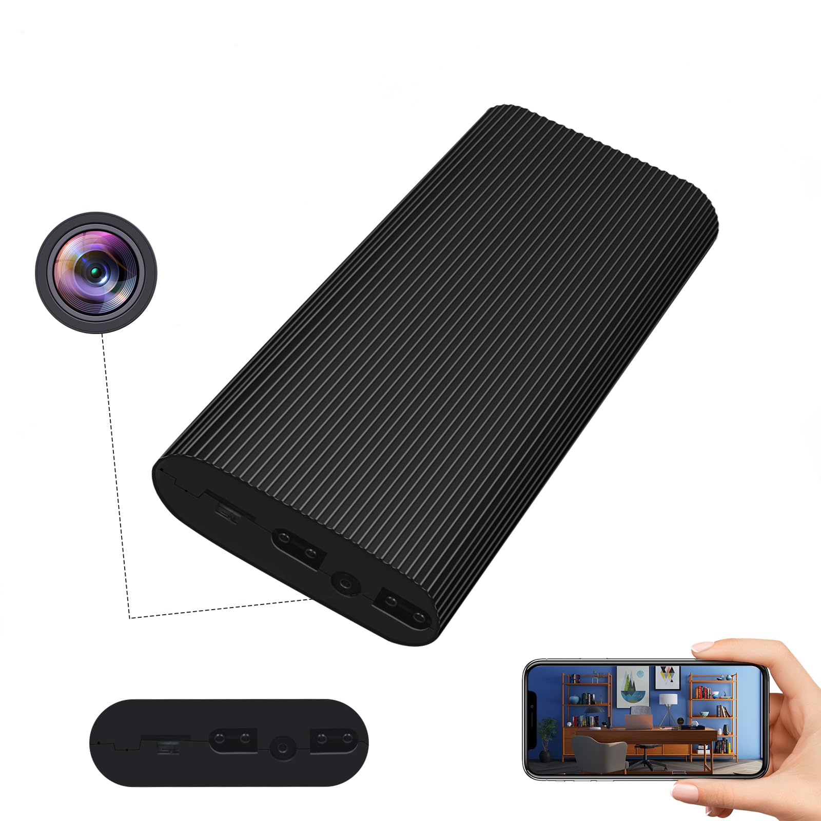 battery powered hd spy camera security cam