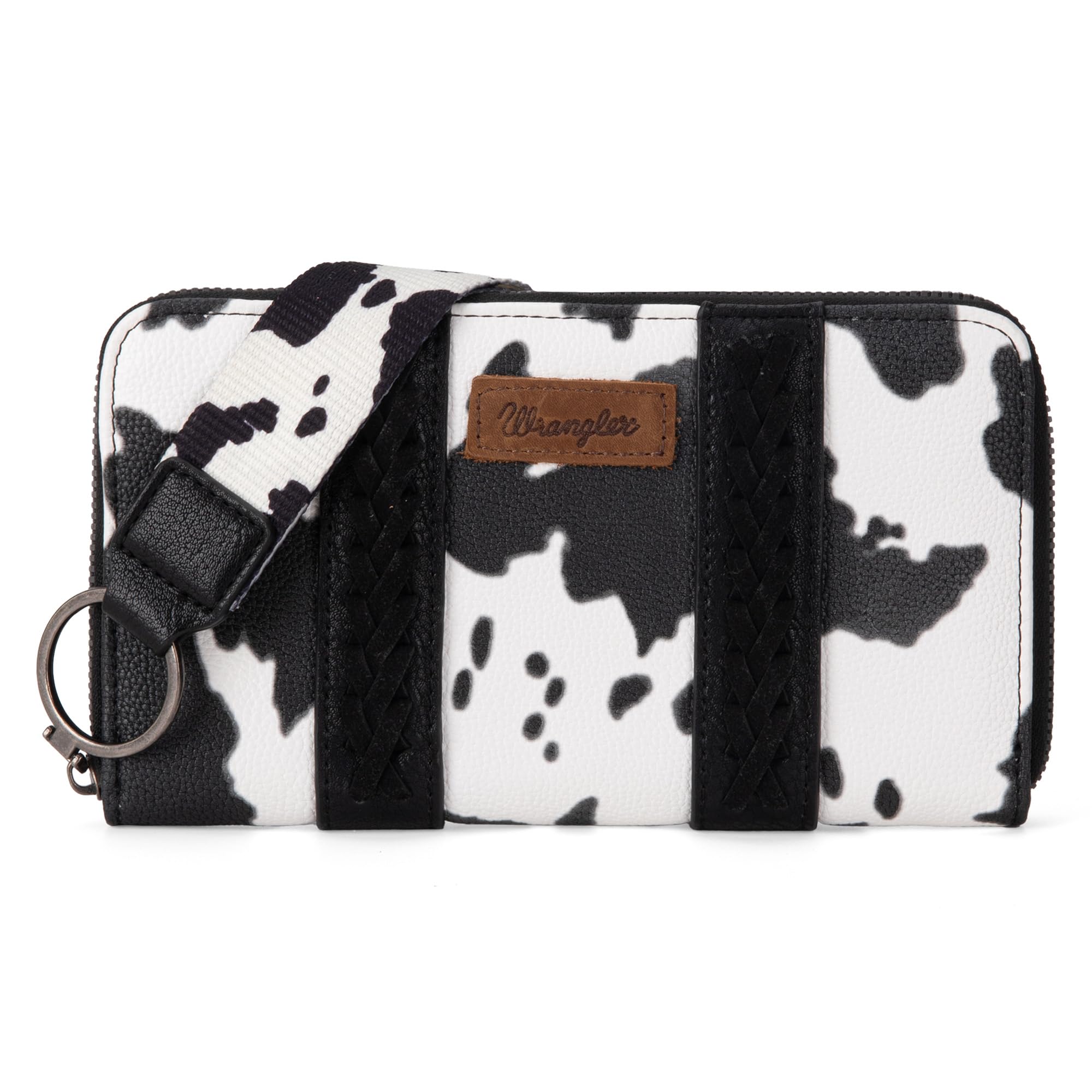 Wrangler Wallet Purse for Women Western Aztec Clutch Wristlet Wallet with Credit Card Holder
