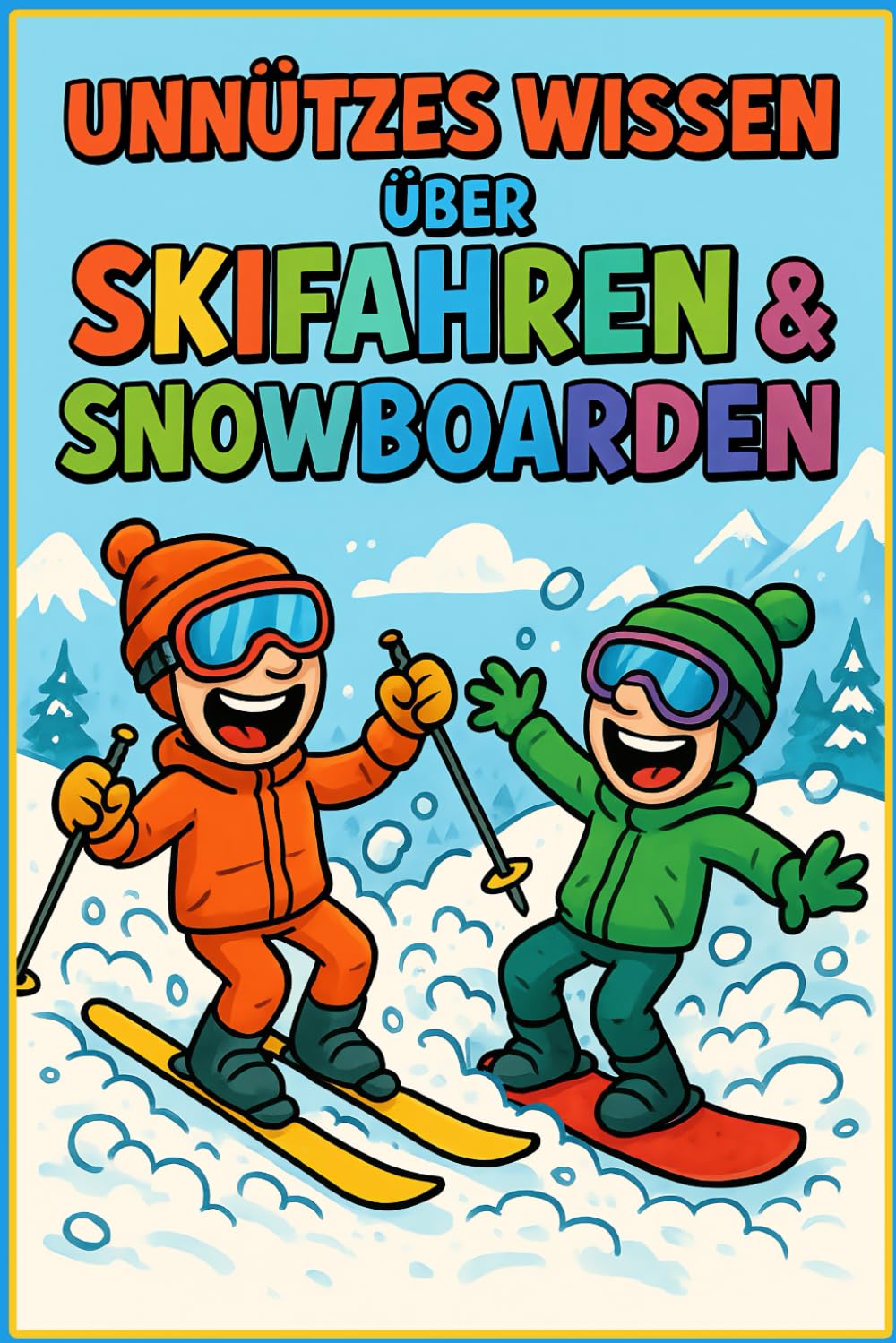 Unnützes Wissen über Skifahren & Snowboarden: 250 Verrückte Fakten, faszinierende Geheimnisse und absurde Kuriositäten: Das ultimative Wissensbuch für ... Geschenk für Skifahrer und Snowboarder