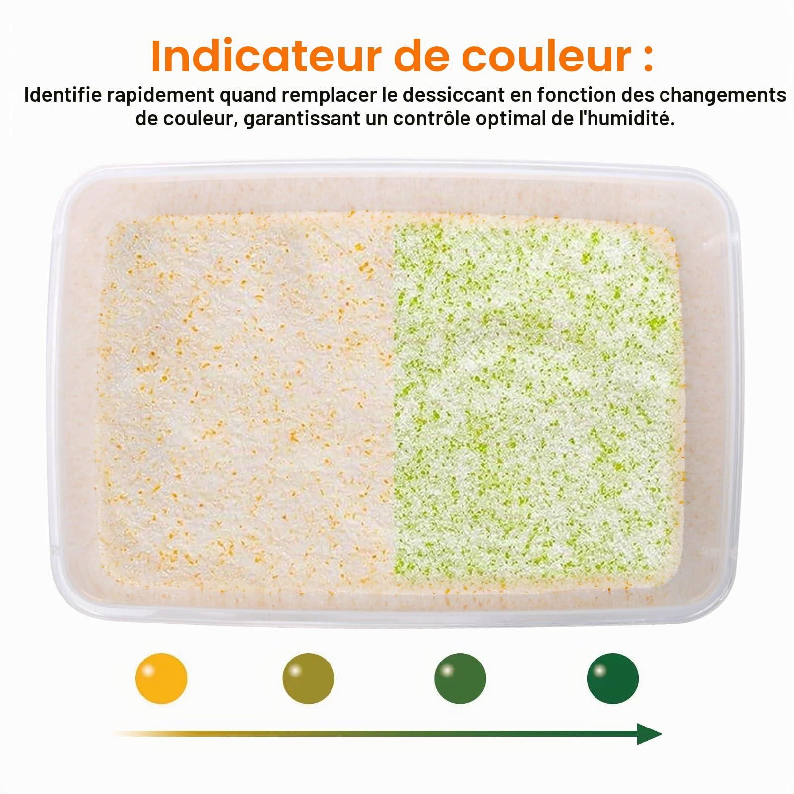 1.0KG Silice Fleurs Séchées - Gel de Silice pour Fleurs - Cristaux de séchage- Silicagel Reutilisable Gel de Silice anti Humidité Absorbeur Déshydratant la Conservation du Bouquet de Mariage