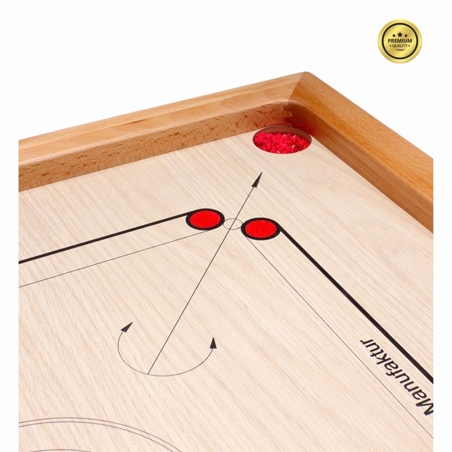 Carrom Manufaktur 4001 - Tavola compatta 66 con accessori, made in EU