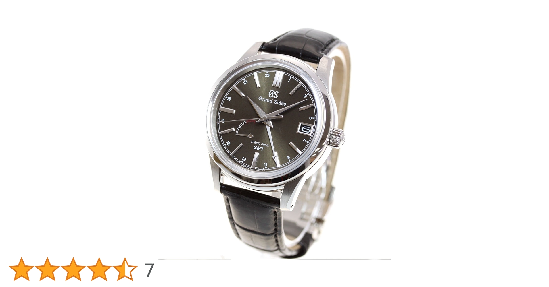 Grand Seiko グランドセイコー SBGE227 自動巻きGMT時計 Grand Seiko Spring Drive GMT Gray SBGE227 Dress Watch