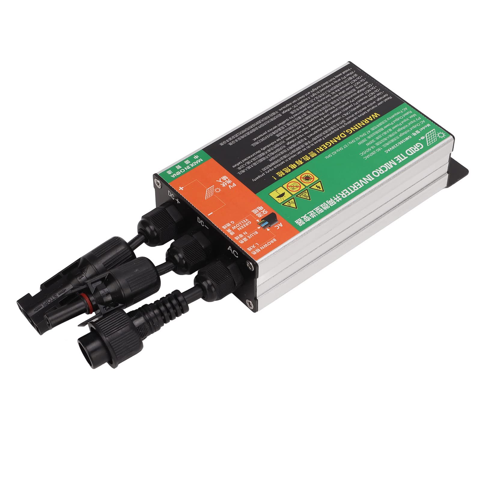 Compact Solar Inverter 300W Waterproof Sine Waving Inverter for Solar