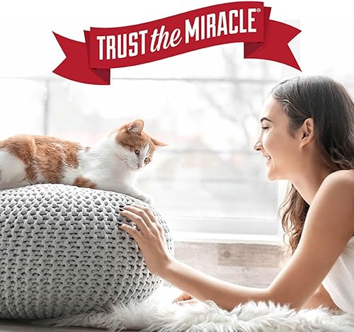 Miniatura 9 de Nature's Miracle Advanced Platinum - Removedor de manchas y olores y desinfectante de virus, 32 onzas, elimina los desastres difíciles de los perros