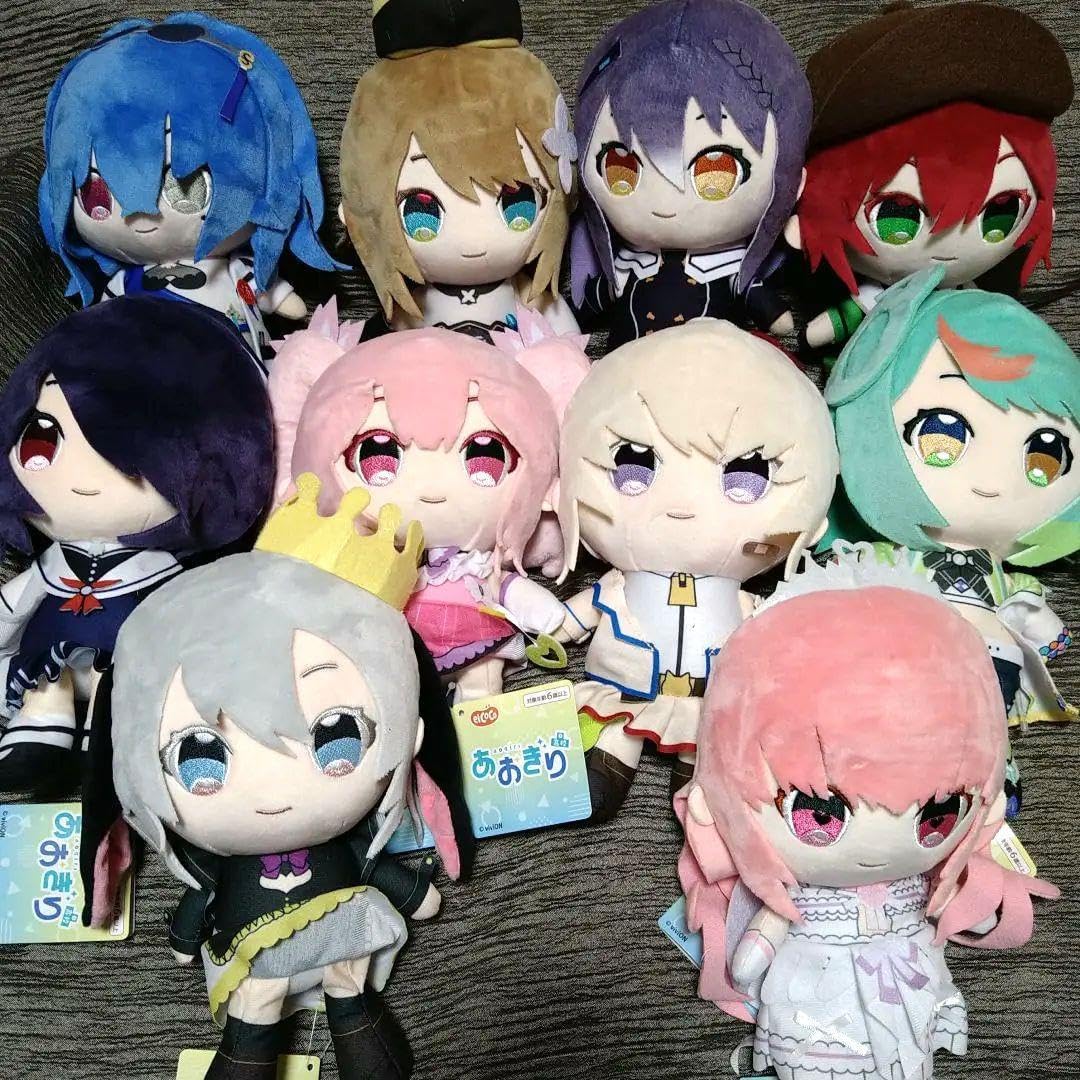 あおぎり高校　ココぎゅっと！ぬいぐるみ　 全10種フルセット あおぎり高校 ココぎゅっと！ぬいぐるみVol.1 秋葉原ジャック