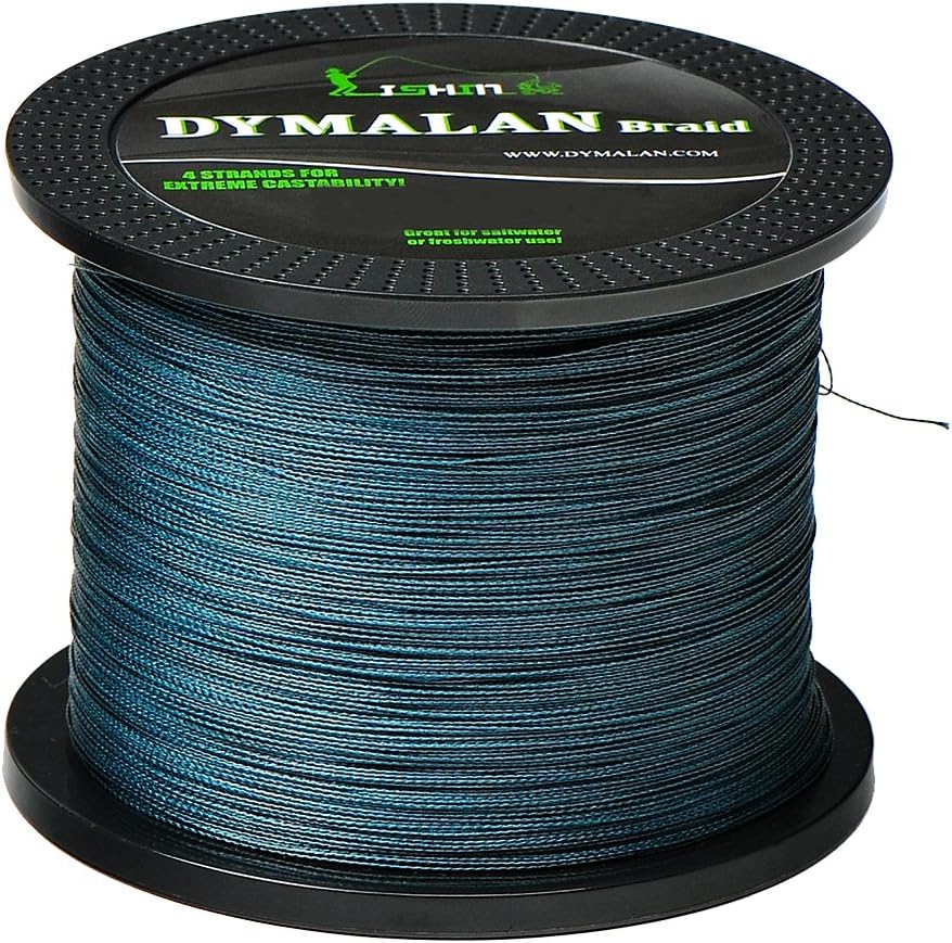 Braided Fishing Line by DYMALAN: 4-Strand Line