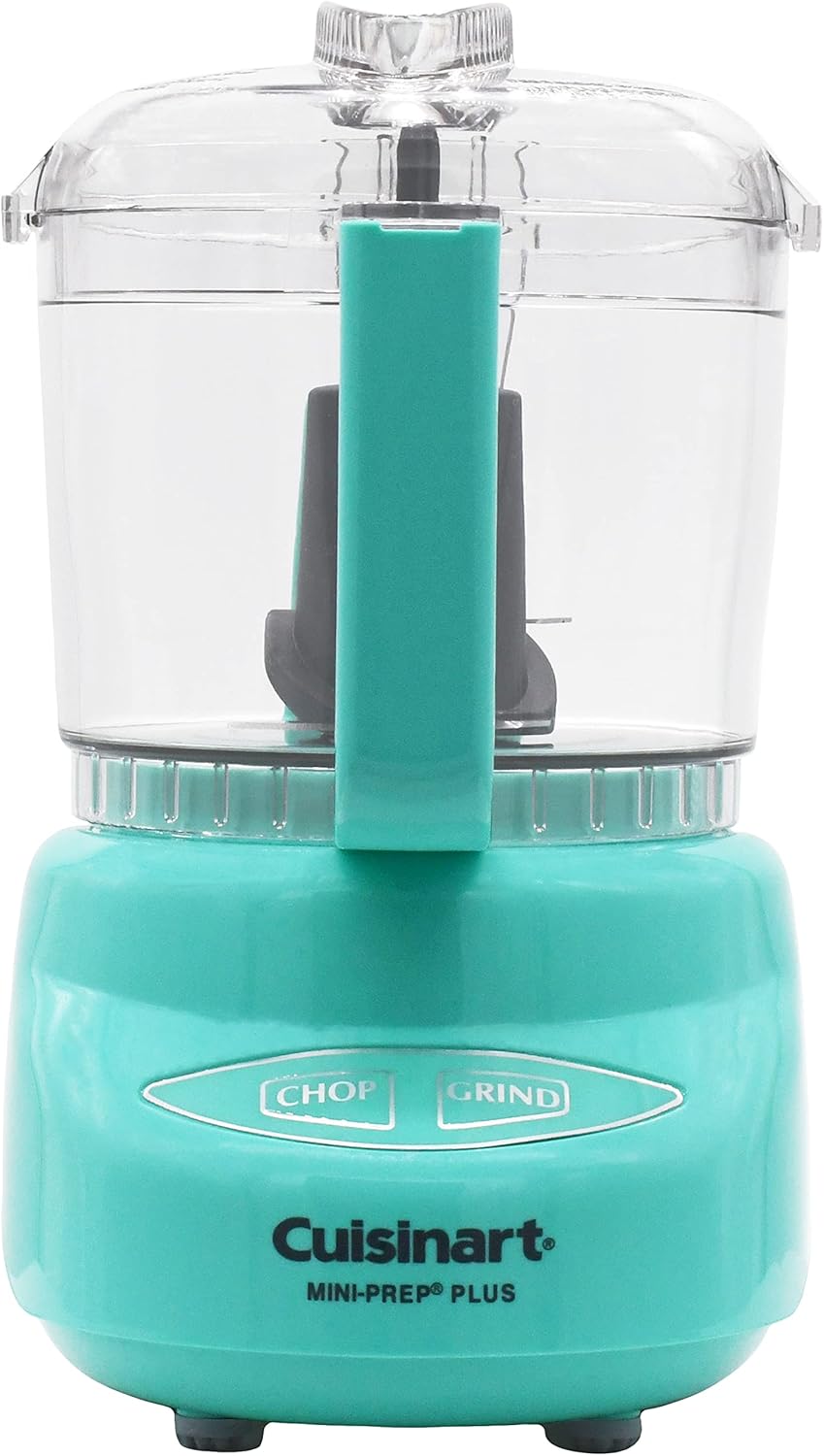 Cuisinart Mini Prep Plus Food Processor, 4 Cup, Brushed Stainless & CTG-00-SCHP Chopper, 8.2" x 3.9" x 3.9", Stainless Steel/Black