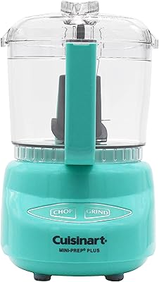 Cuisinart DLC-2ATB Mini-Prep Plus Processor, Robbins Egg, 3 Cup