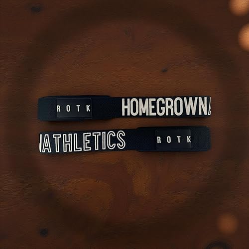 Miniatura 7 de ROTK - Correas de levantamiento de pesas para hombres de 22 pulgadas acolchadas para levantamiento de pesas y correas de gimnasio para hombres