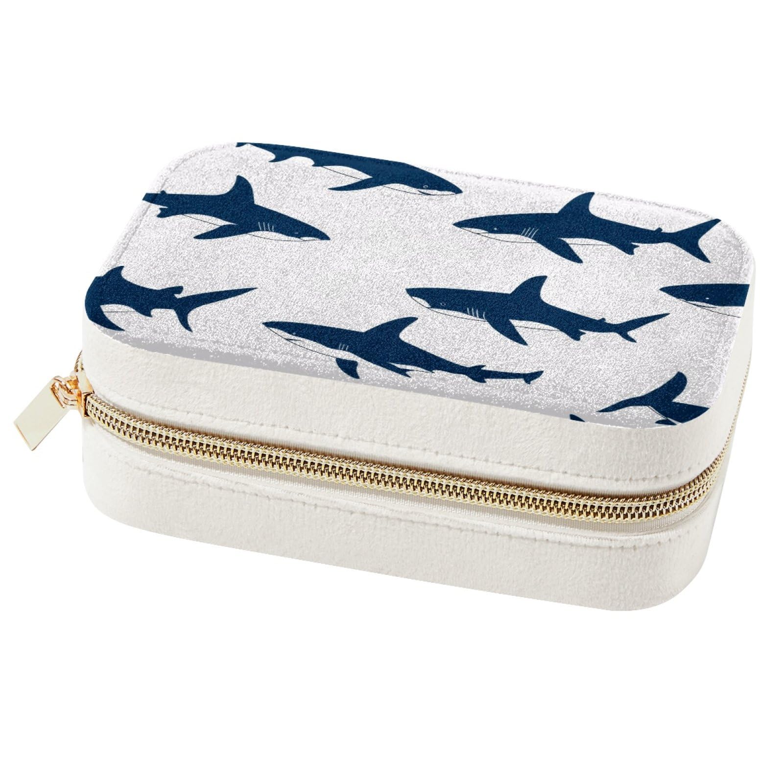 Boîte à bijoux requin pour organiser vos accessoires lors de vos vacances