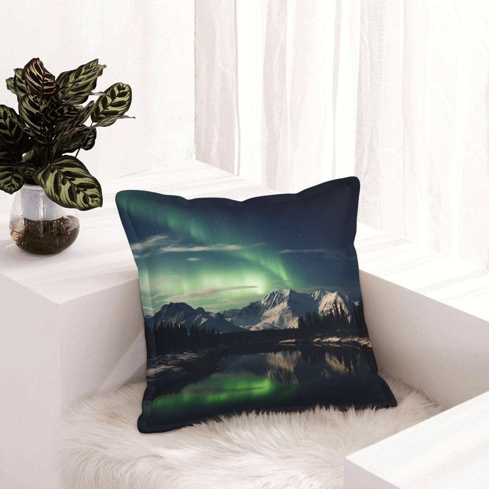 Coussins en similicuir pour déco salon rustique et moderne chic