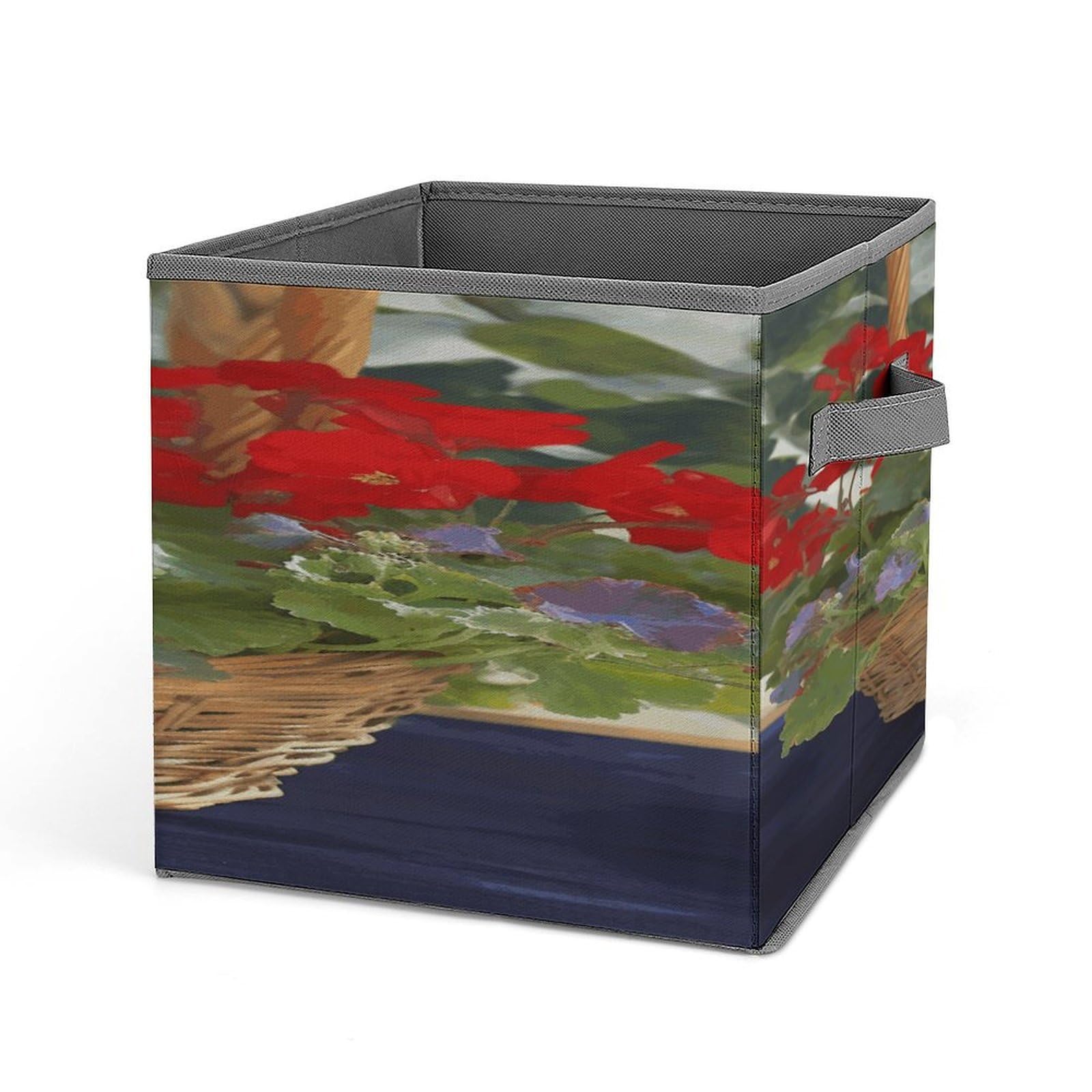 Fekiloot Style Geranium Basket Storage Bins Storage Baskets