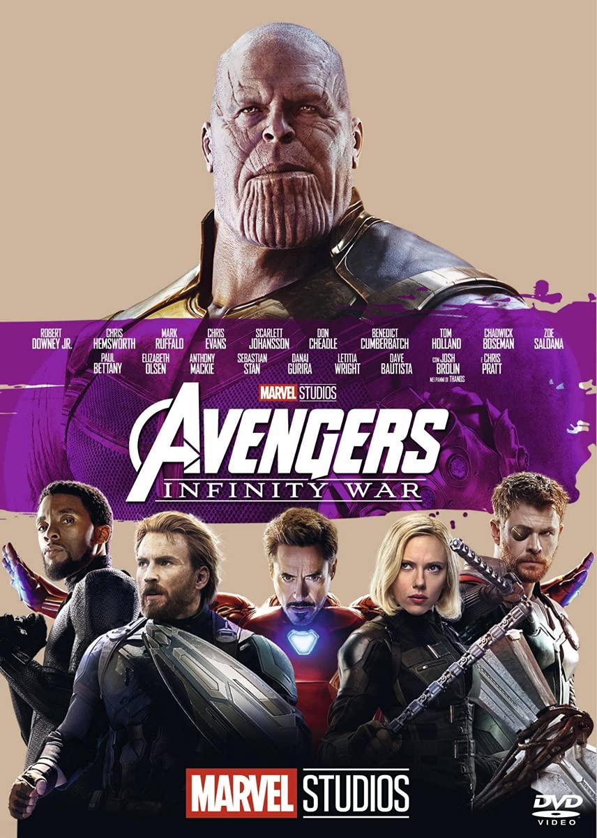 Avengers Infinity War 10° Anniversario Marvel Studios dvd ( DVD)