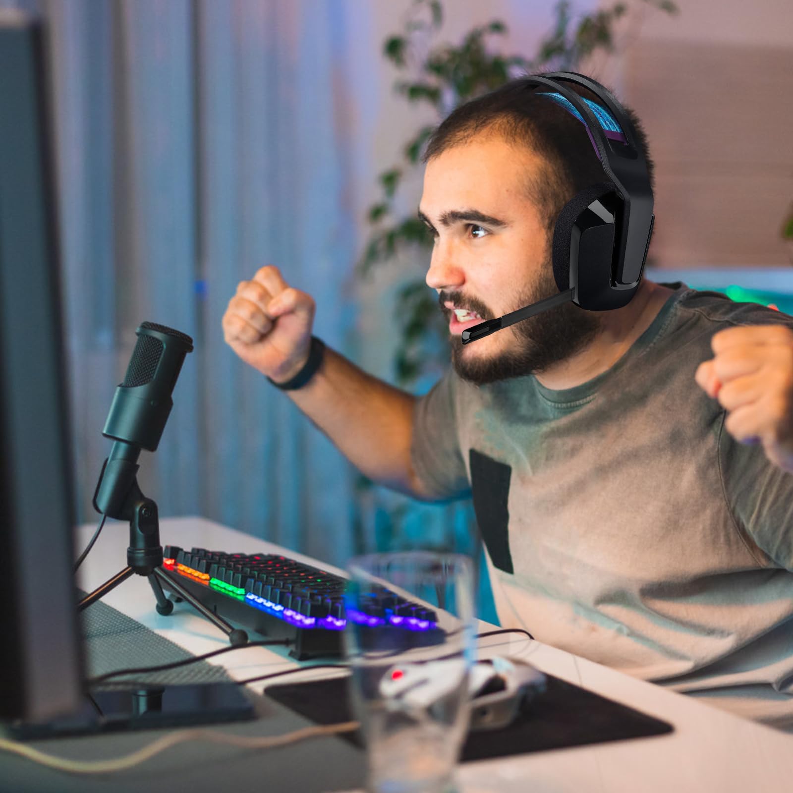 Gaming Mikrofon Ersatz Für Logitech G733 - Rauschunterdrückung Boom Mic