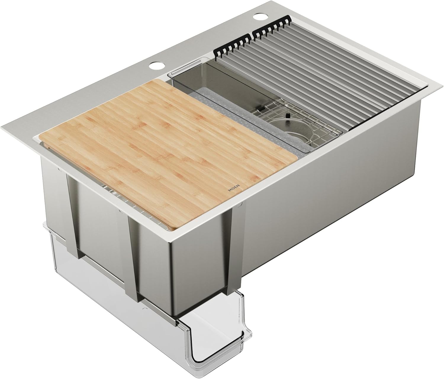 Moen GA777 Luxe Chef Workstation System Accessory, Wood Cutting Board, Bamboo