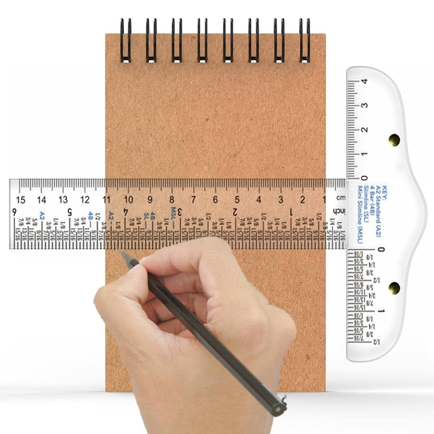 Amazon.co.jp: 透明T定規 | クラフト用透明アクリル定規 | 6