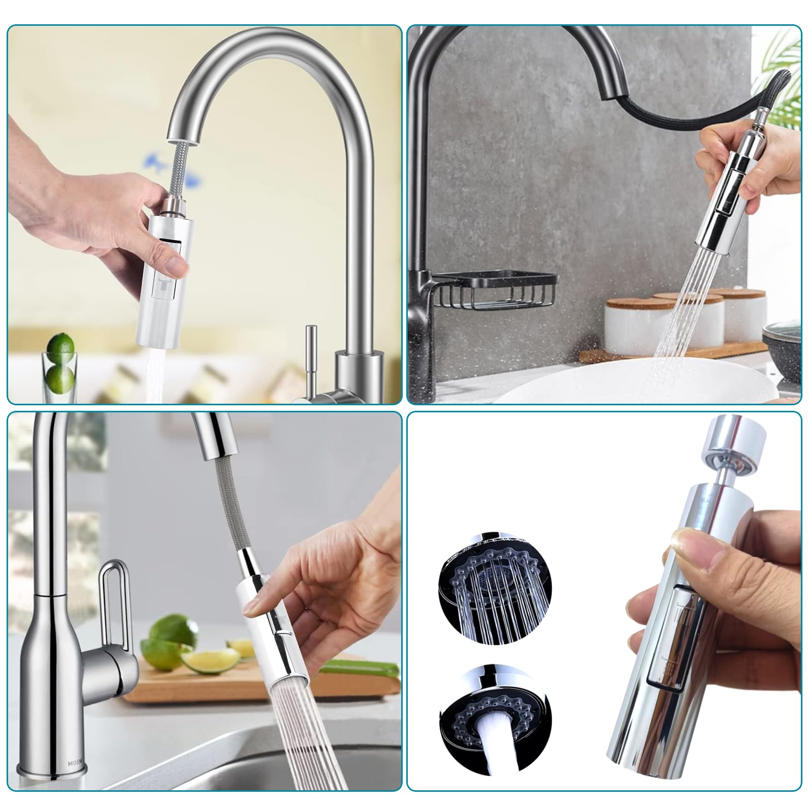 Sostituzione Rubinetto Doccetta Cucina Lavello - Testa Ricambio